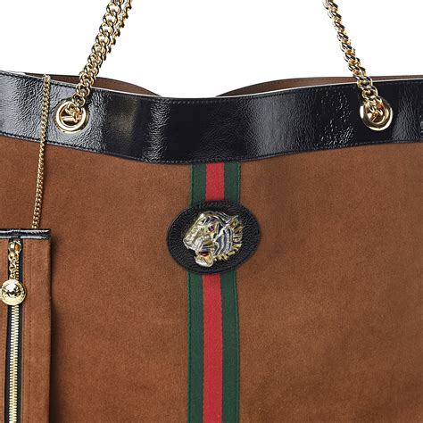 gucci brown handbag|gucci brown suede bag.